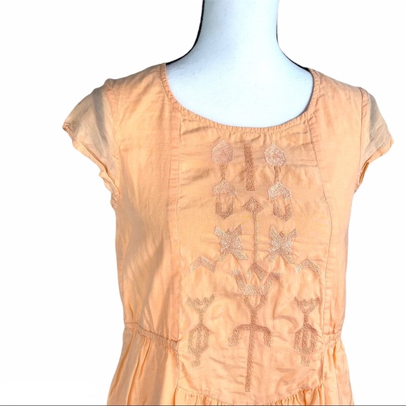 Jack Wills Orange Ellingdon Dress - Picture 7 of 8